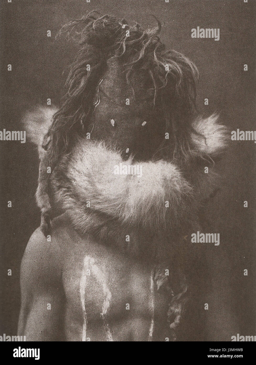 Haschezhini, Navaho, Curtis, 1904 Stockfoto