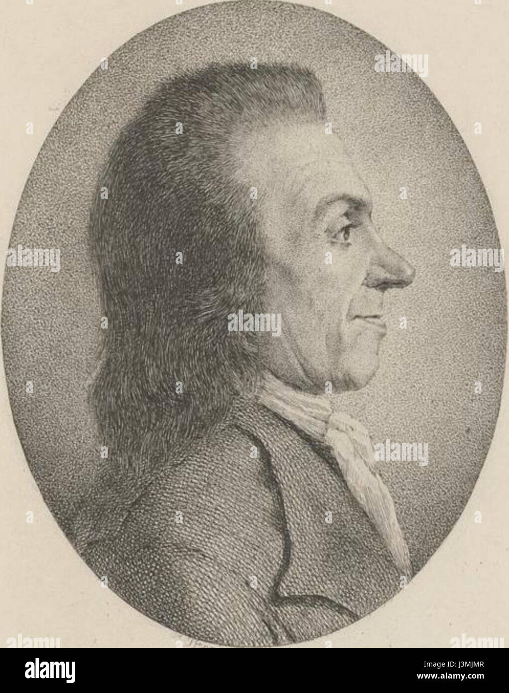 Heinrich Pfenninger und Johann Heinrich Pestalozzi waren einflussreiche Persönlichkeiten in der Bildung, wobei Pestalozzi für seine progressiven Bildungstheorien bekannt war. Ihre Arbeit trug zu Bildungsreformen im 18. Und 19. Jahrhundert bei. Stockfoto