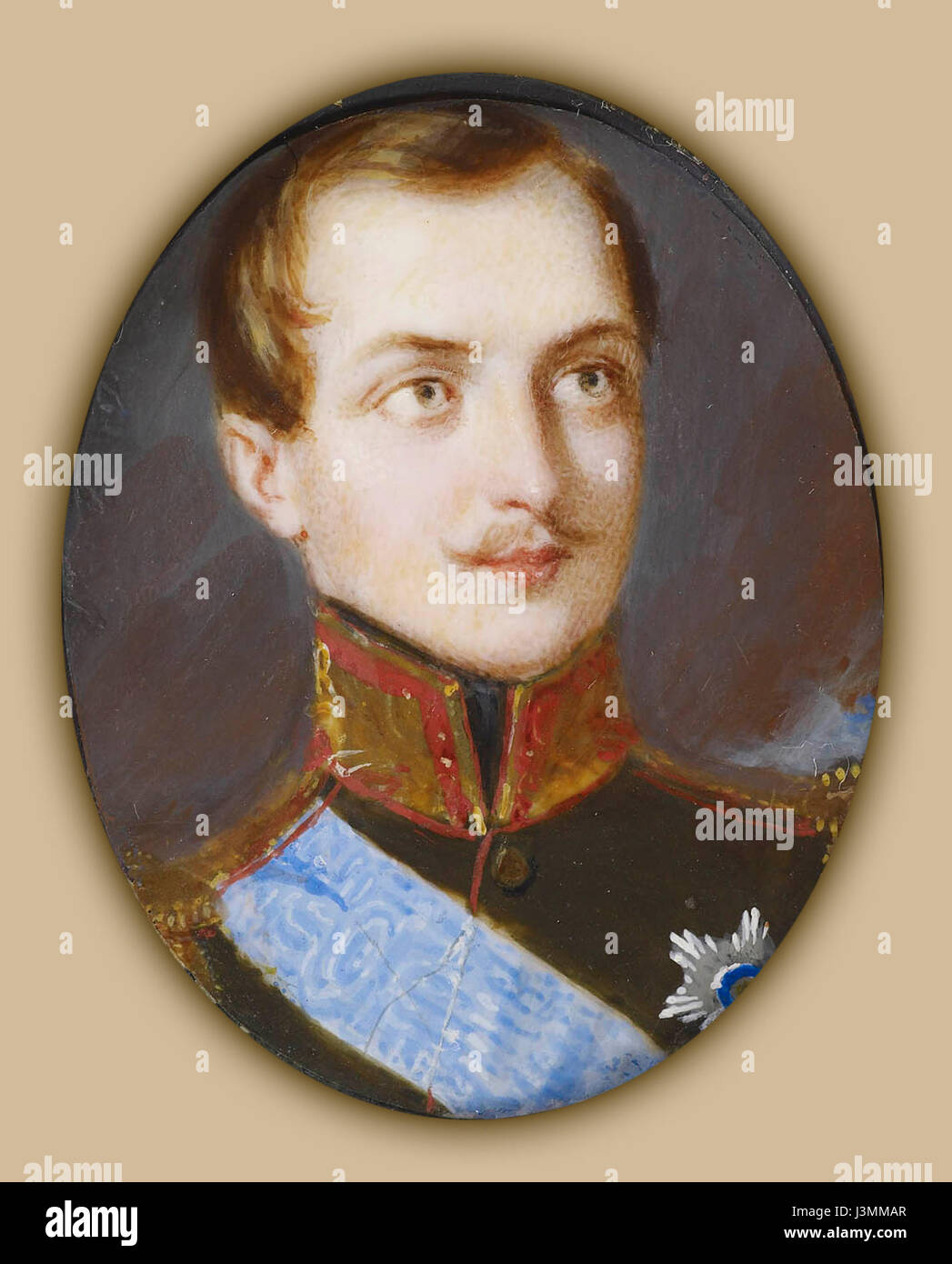 Großfürst Alexander Nikolaevich von I.Winberg (c.1838 48, Royal Coll) Stockfoto