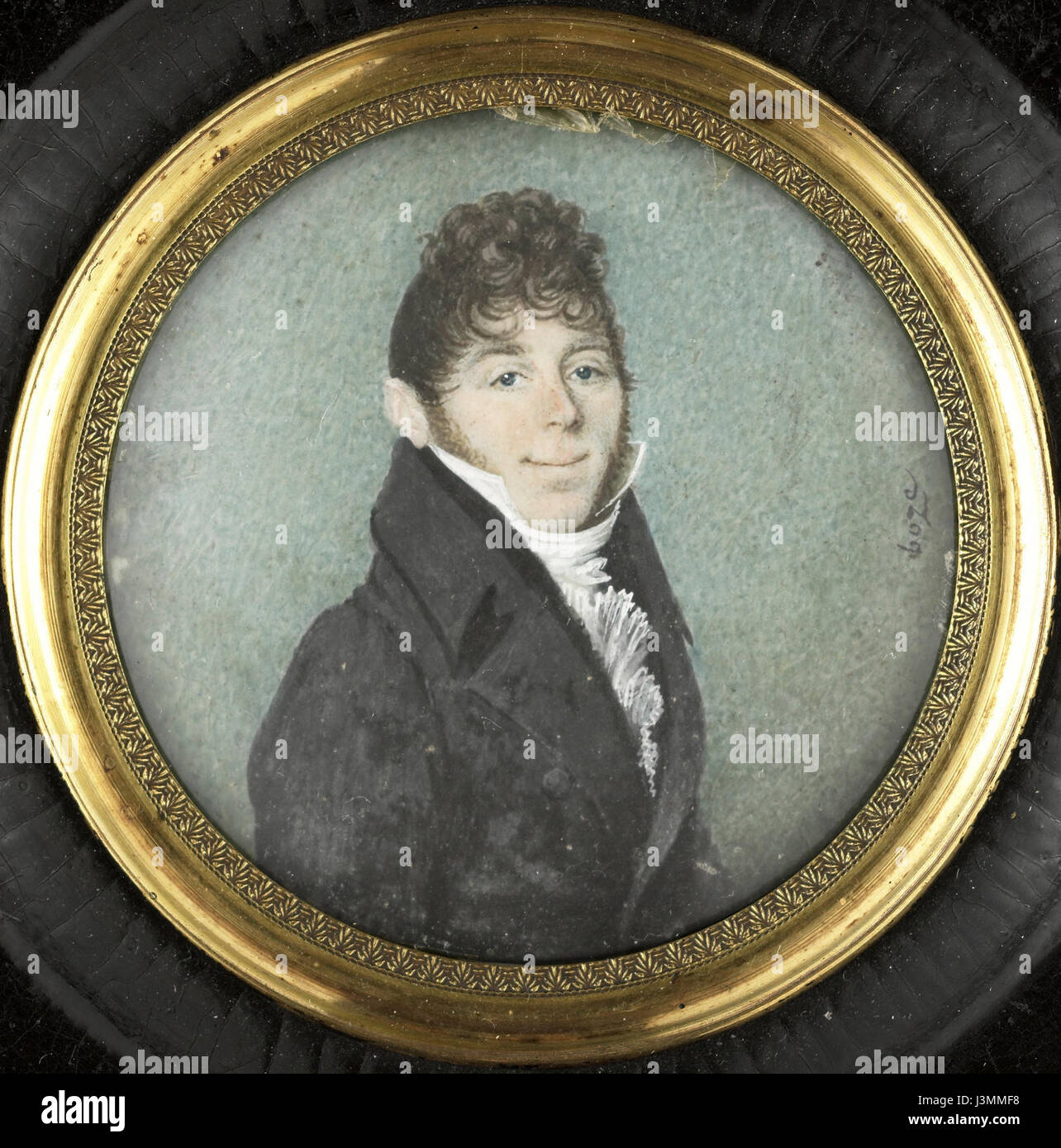 Gerrit Jan van Houten, geboren 1774, diente als Bürgermeister von Amersfoort und ist in diesem Porträt im Rijksmuseum vertreten. Seine Führungsrolle und seine staatsbürgerlichen Beiträge sind in der niederländischen Geschichte gut dokumentiert. Stockfoto