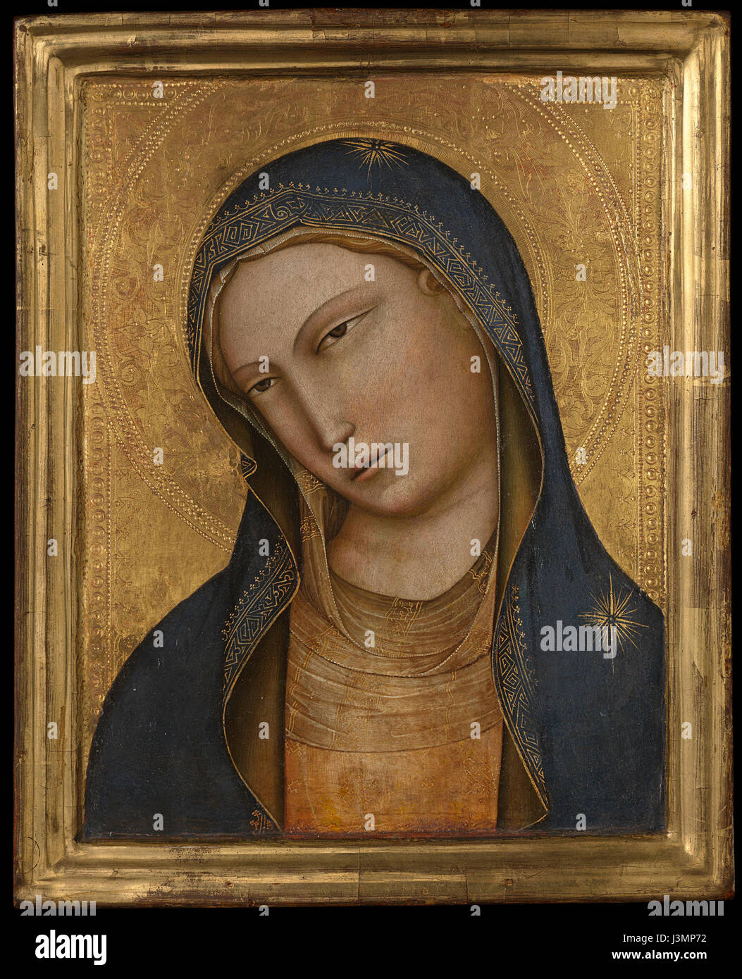 Hoofd van de H. Maria ist ein Kunstwerk im Rijksmuseum in Amsterdam. Es ist eine Darstellung des Kopfes der Jungfrau Maria, eine wichtige religiöse Figur in der christlichen Kunst und Geschichte. Stockfoto Hoofd van de H. Maria ist ein Kunstwerk im Rijksmuseum in Amsterdam. Es ist eine Darstellung des Kopfes der Jungfrau Maria, eine wichtige religiöse Figur in der christlichen Kunst und Geschichte. Stockfoto