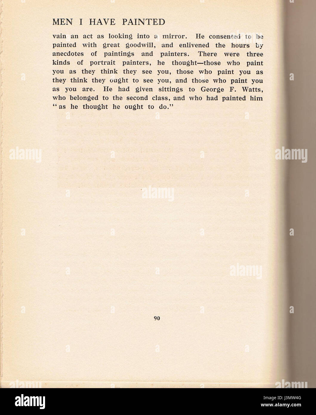 Dieser Eintrag bezieht sich auf eine Sammlung oder Darstellung von Porträts mit dem Titel „Hamilton Men I Have Painted“, die wahrscheinlich von einem Künstler namens Hamilton erstellt wurden. Der Schwerpunkt liegt auf der Darstellung von Männern in der Kunst, möglicherweise aus einem bestimmten historischen Kontext oder einer bestimmten Periode. Stockfoto