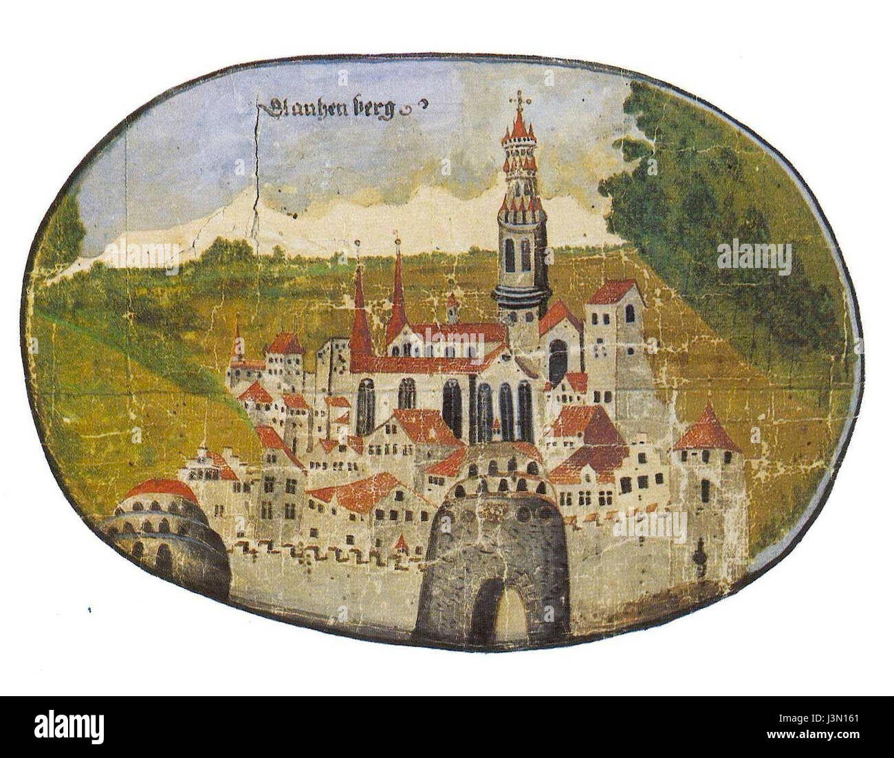 Glanzenberg 1727 Stockfoto