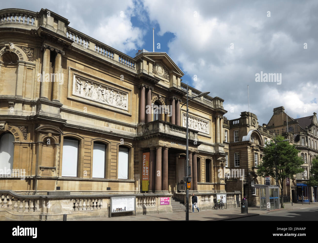 Wolverhampton-Kunst-Galerie, Lichfield Stree Stockfoto