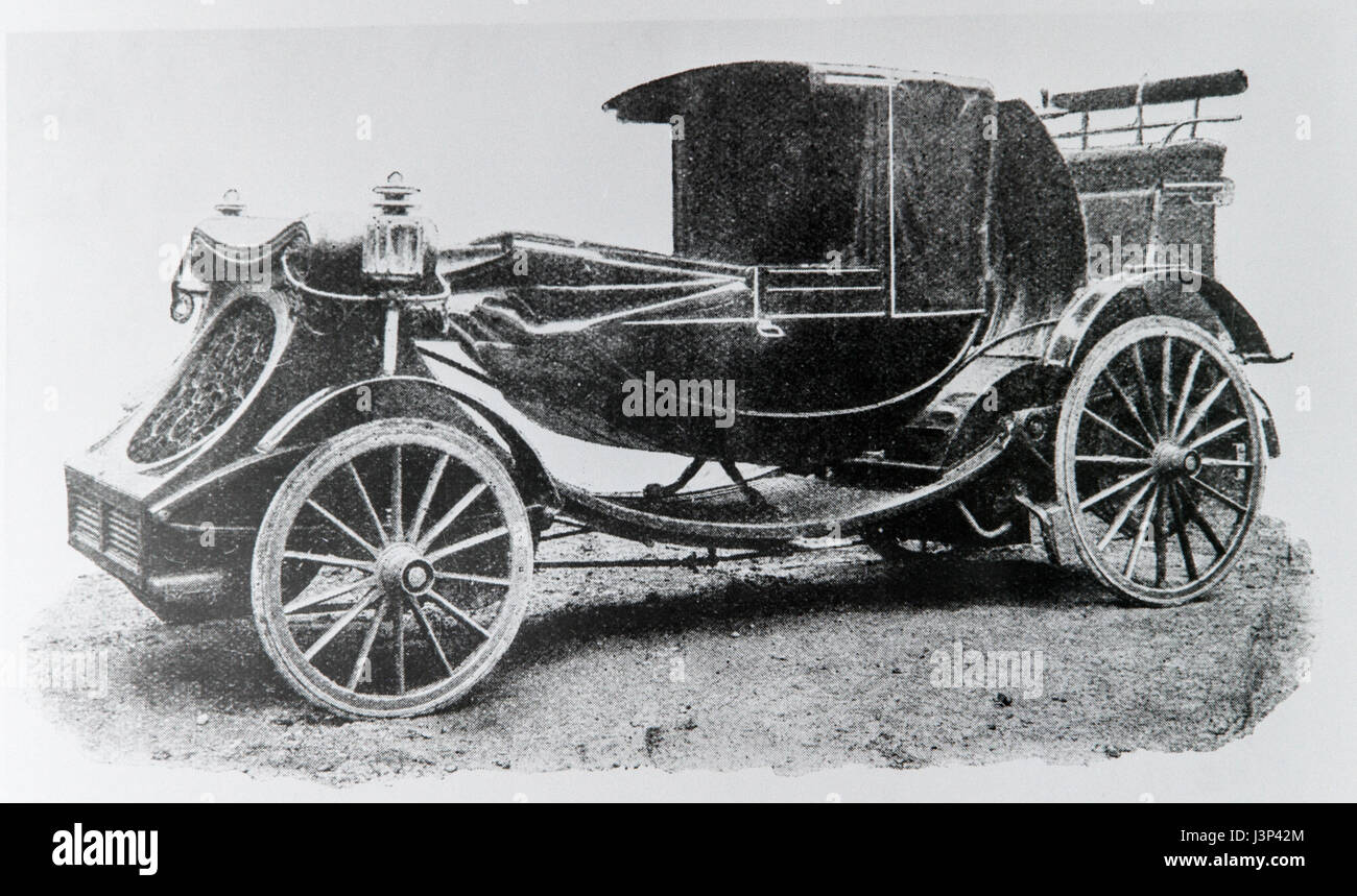 Clarkson-Capel Dampf Landau motor Oldtimer. Stockfoto