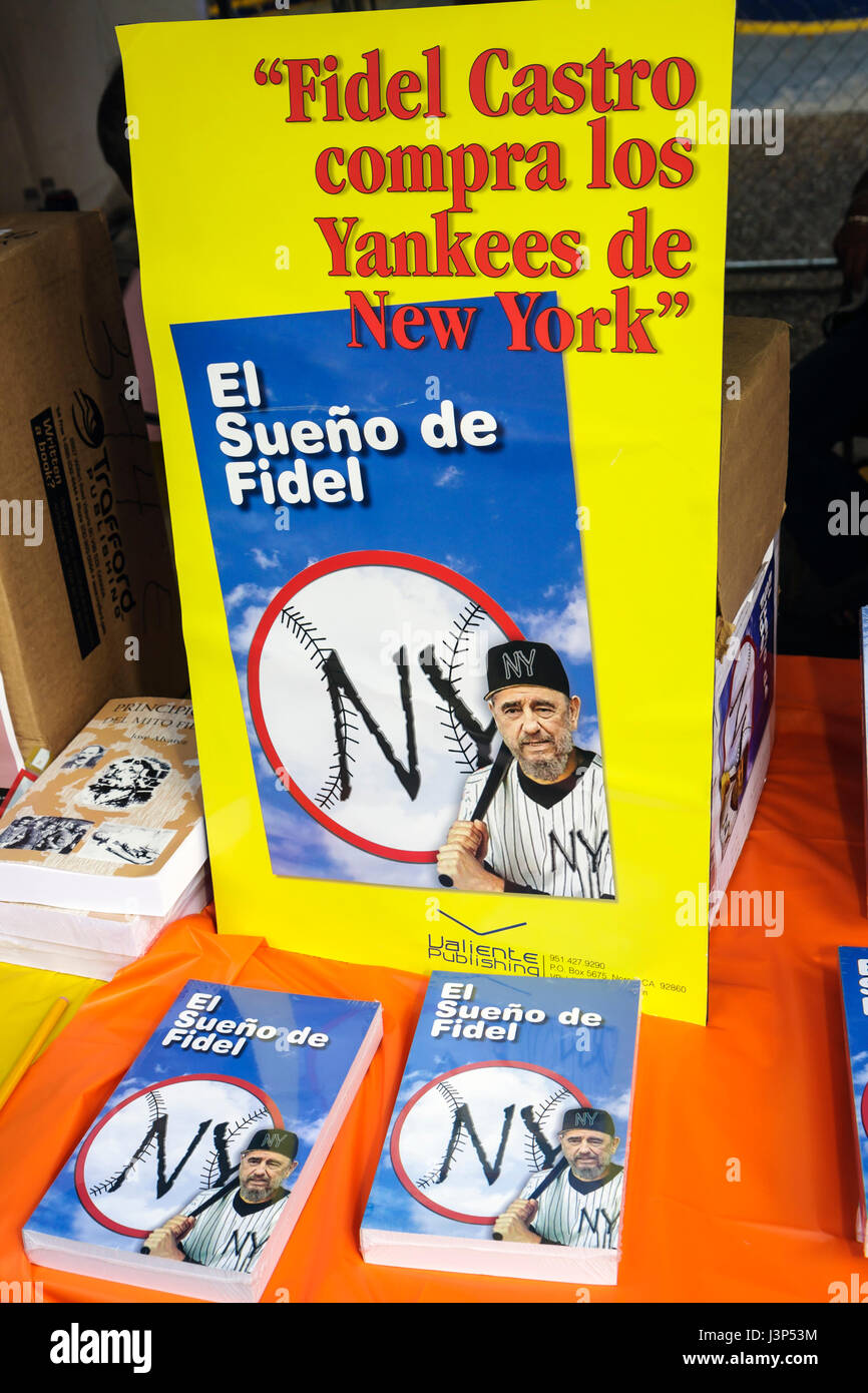 Miami Florida, Miami Dade College, Campus, Miami Book Fair International, Roman, Buch, Bücher, Fidel Castro, Baseballspiele, Fidel Castros Traum, El Sueno de Fidel, Fi Stockfoto