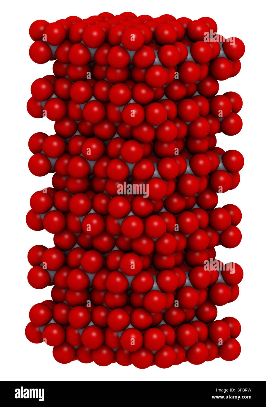 Korund (Aluminiumoxid), Kristallstruktur. Ruby Gems bestehen aus rot  transparent Korund, Saphir aus anderen Farbvarianten von transparenten  corun Stockfotografie - Alamy
