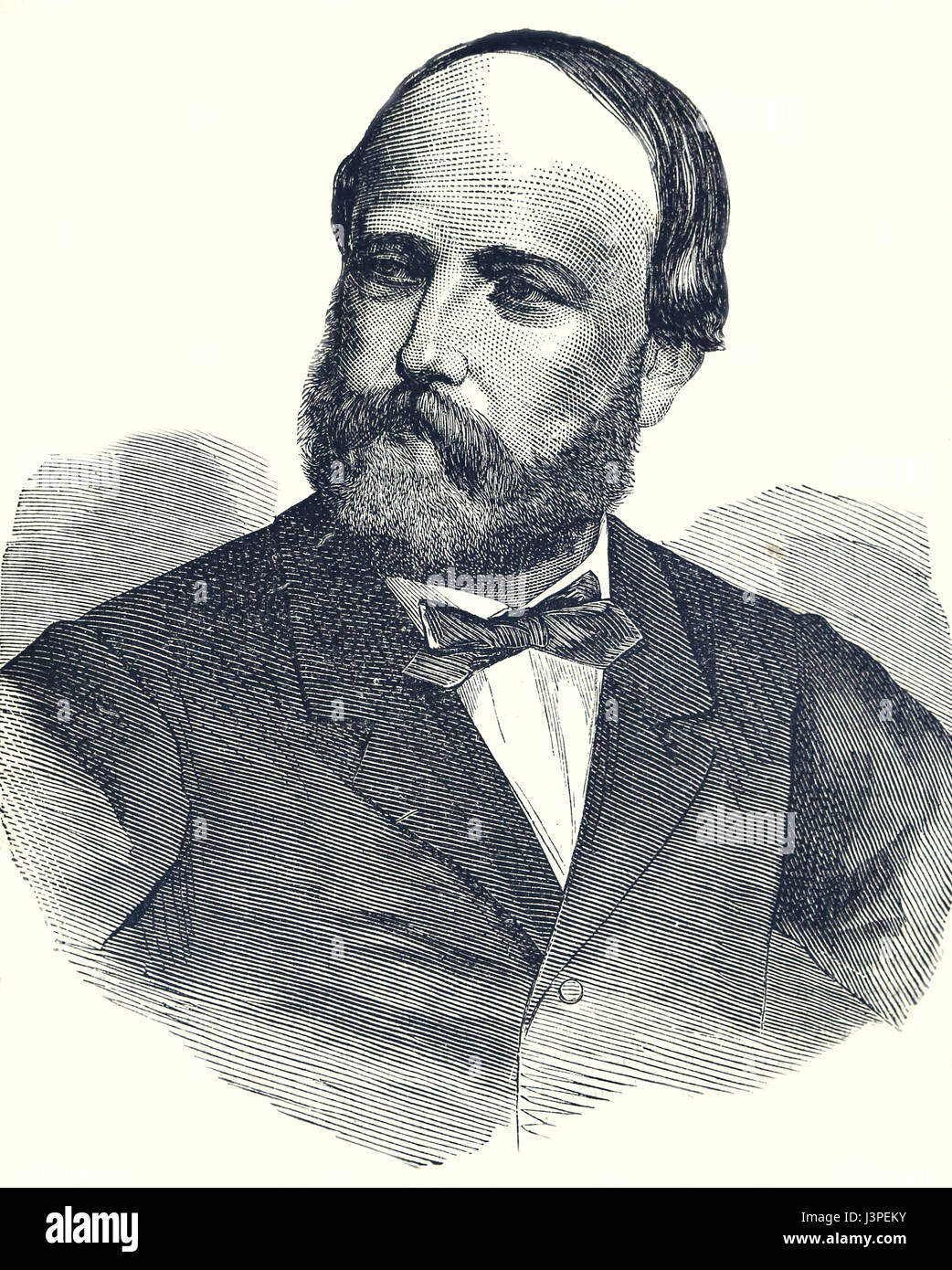 Henri von Artois, Graf von Chambord (1820-1883) des 19. Jahrhunderts. Petit-Fils de France. Stockfoto