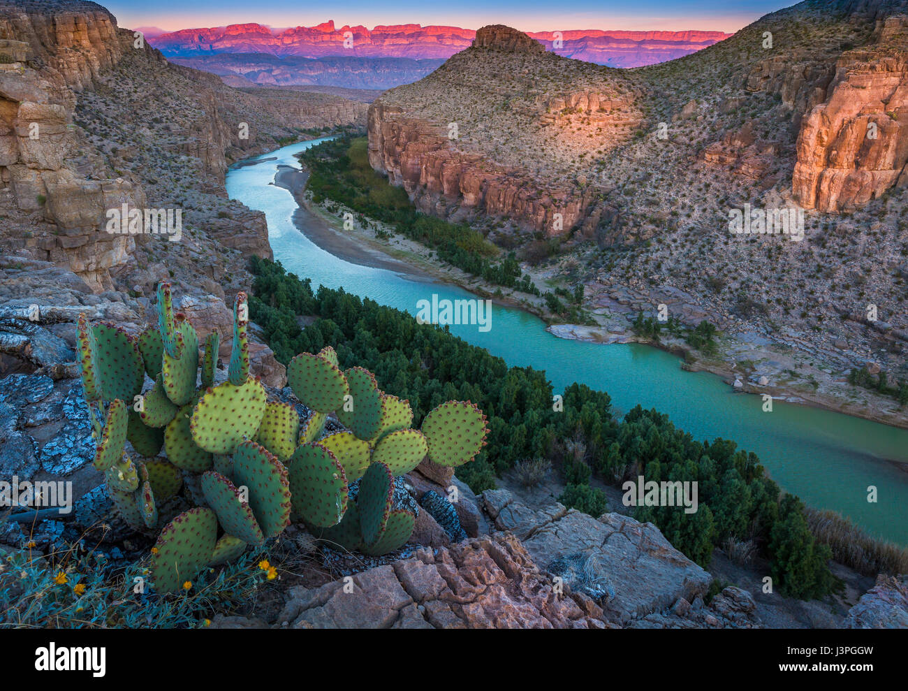 Big Bend National Park im US-Bundesstaat Texas hat nationalen Bedeutung als das größte 