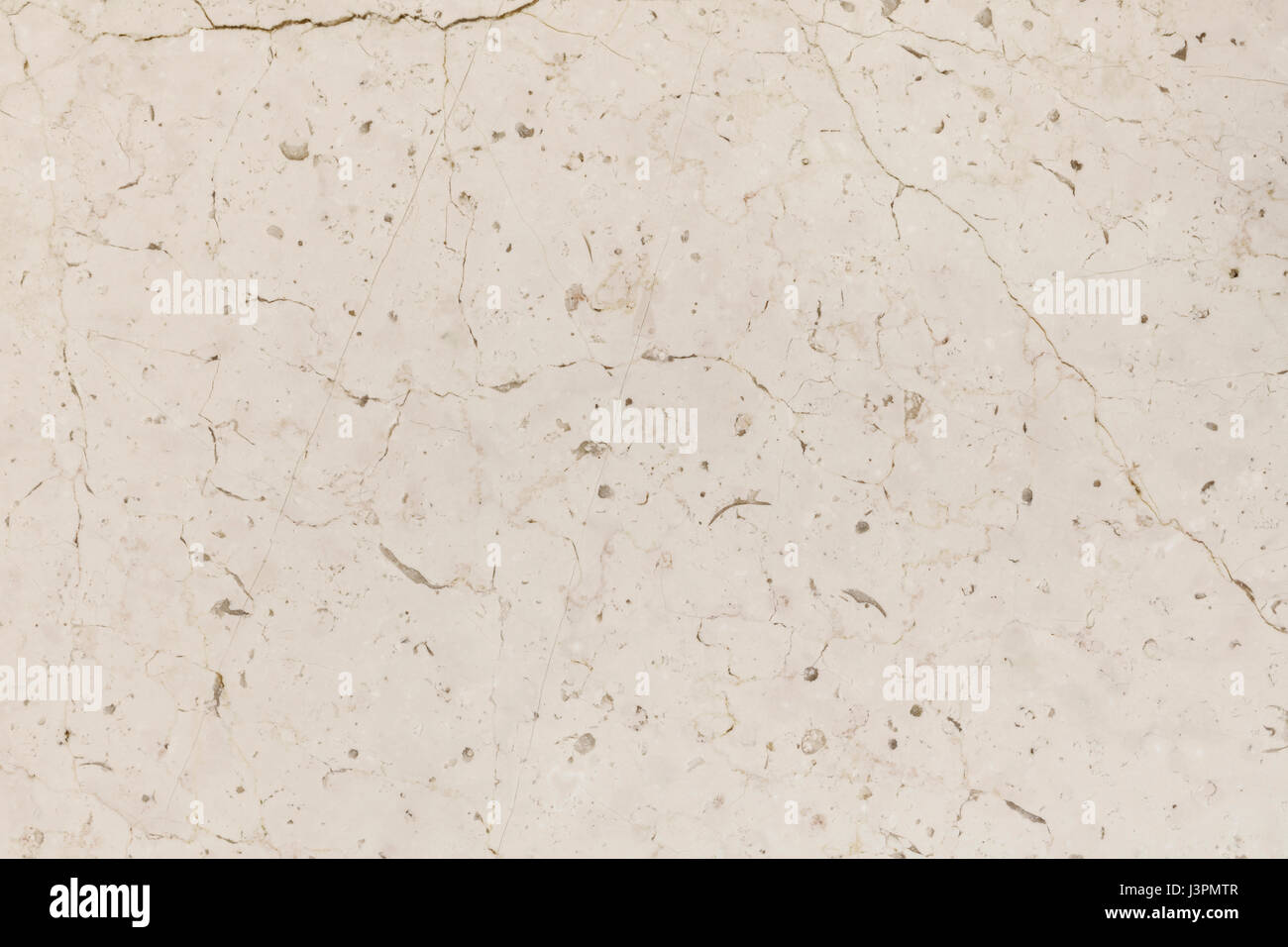 Beige hellen warmen Trani Marmor Stein natürlichen Oberfläche für Bad oder Küche Arbeitsplatte. Hochauflösende Texturen und Muster. Stockfoto