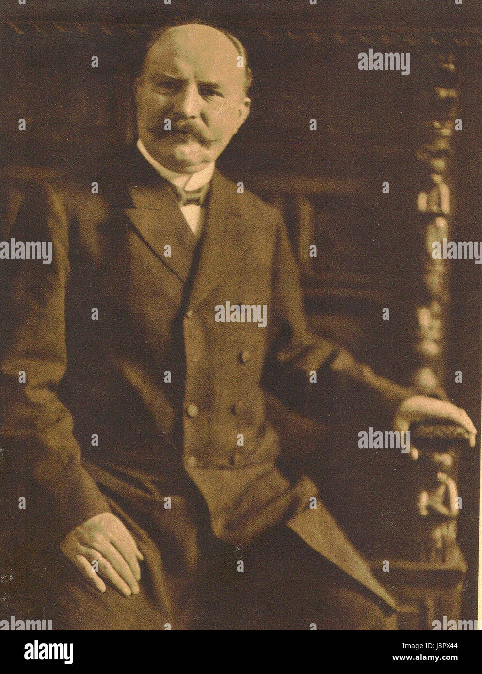 Johannes Semler 1905 Stockfoto
