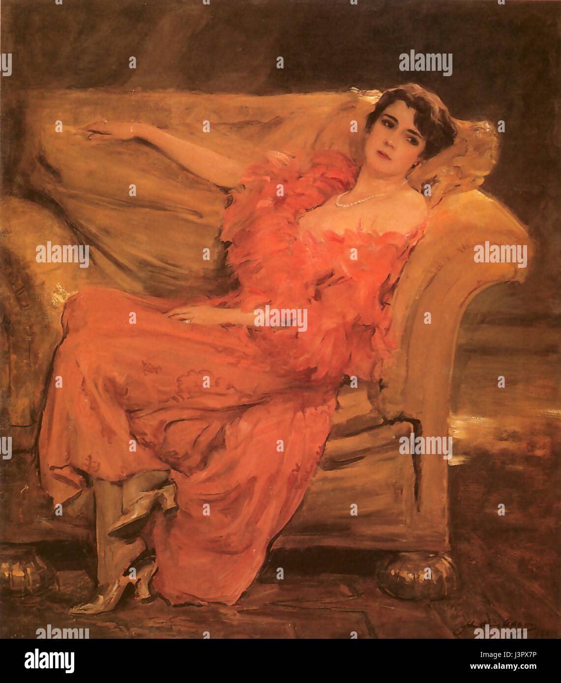 John Quincy Adams Luise Eisner Stockfoto