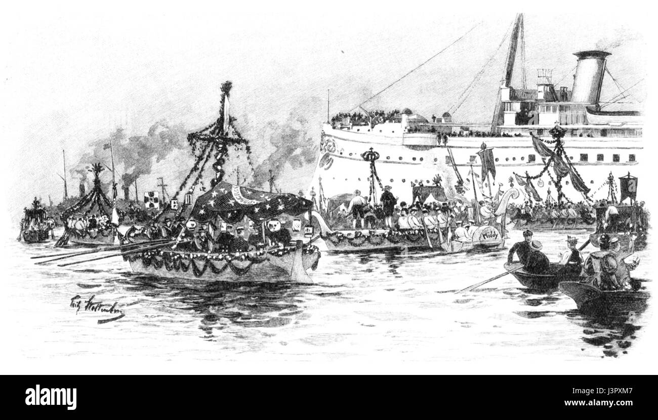 Kieler Woche Blumenkorso 01 Stockfoto