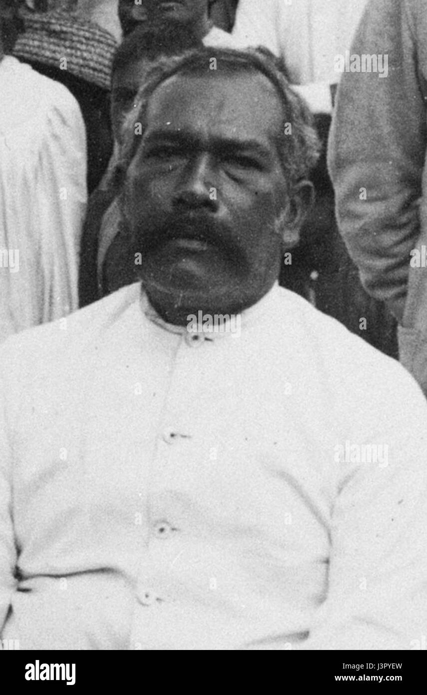 König Johann von Mangaia Stockfoto