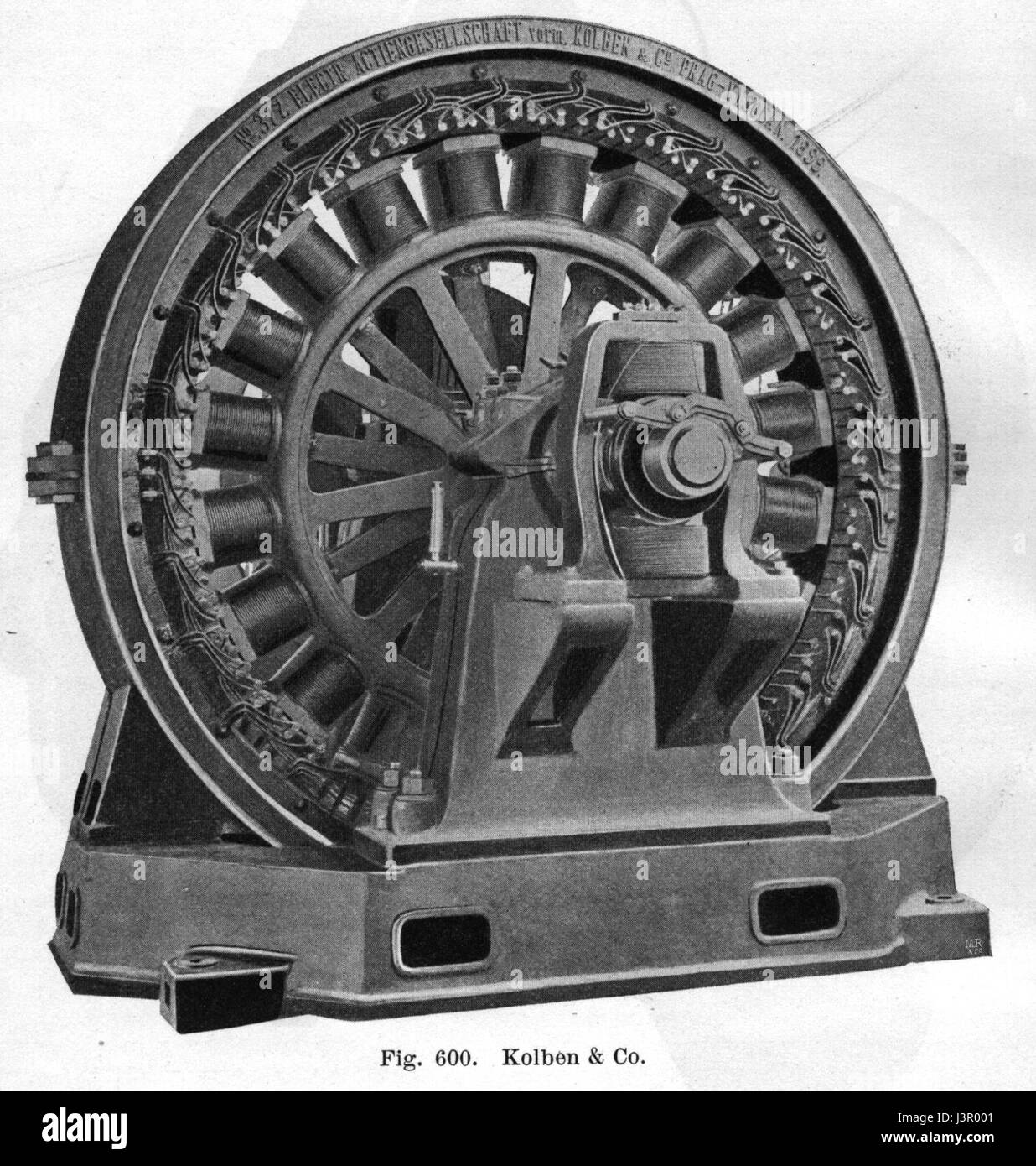 Kolben-Generator Stockfoto