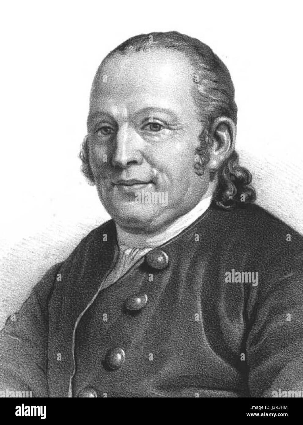 Johann Georg Palitzsch war ein deutscher Astronom, der vor allem für seine Arbeiten über Halleys Kometen bekannt war. Seine Beobachtungen trugen wesentlich zum Verständnis der Kometenwissenschaft bei. Stockfoto