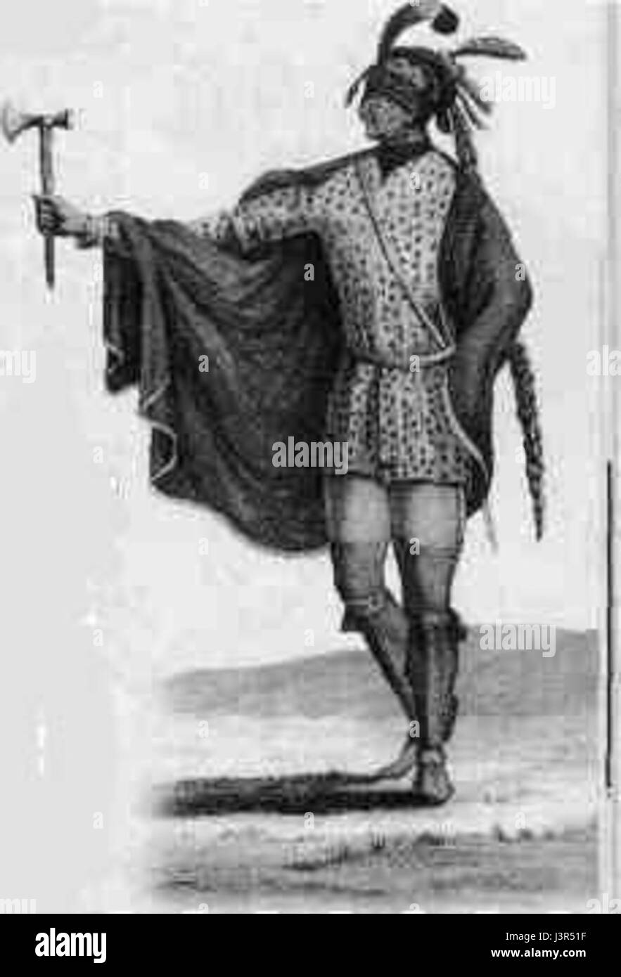 Kaskaskia war ein bedeutendes Dorf in Illinois, das historisch als erste Hauptstadt bekannt war, bevor es durch Springfield ersetzt wurde. Es liegt am Mississippi River, reich an früherer amerikanischer Geschichte. Stockfoto