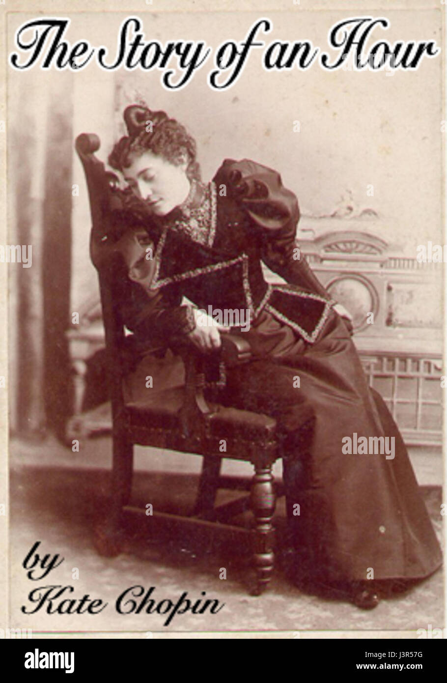 Kate Chopins „die Geschichte einer Stunde“ ist eine Kurzgeschichte, die Themen Freiheit, Identität und Komplexität von Beziehungen behandelt. Es erzählt die Geschichte von einer emotionalen Reise einer womanâ nach der Nachricht vom Tod ihres Mannes. Stockfoto