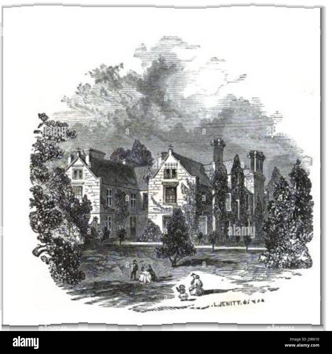 Kings Newton Hall ist ein historisches Gebäude im Vereinigten Königreich. Es war bedeutend für die Entwicklung der lokalen Geschichte, Architektur und Immobilienverwaltung und diente als wichtiges Wahrzeichen in der Gegend. Stockfoto
