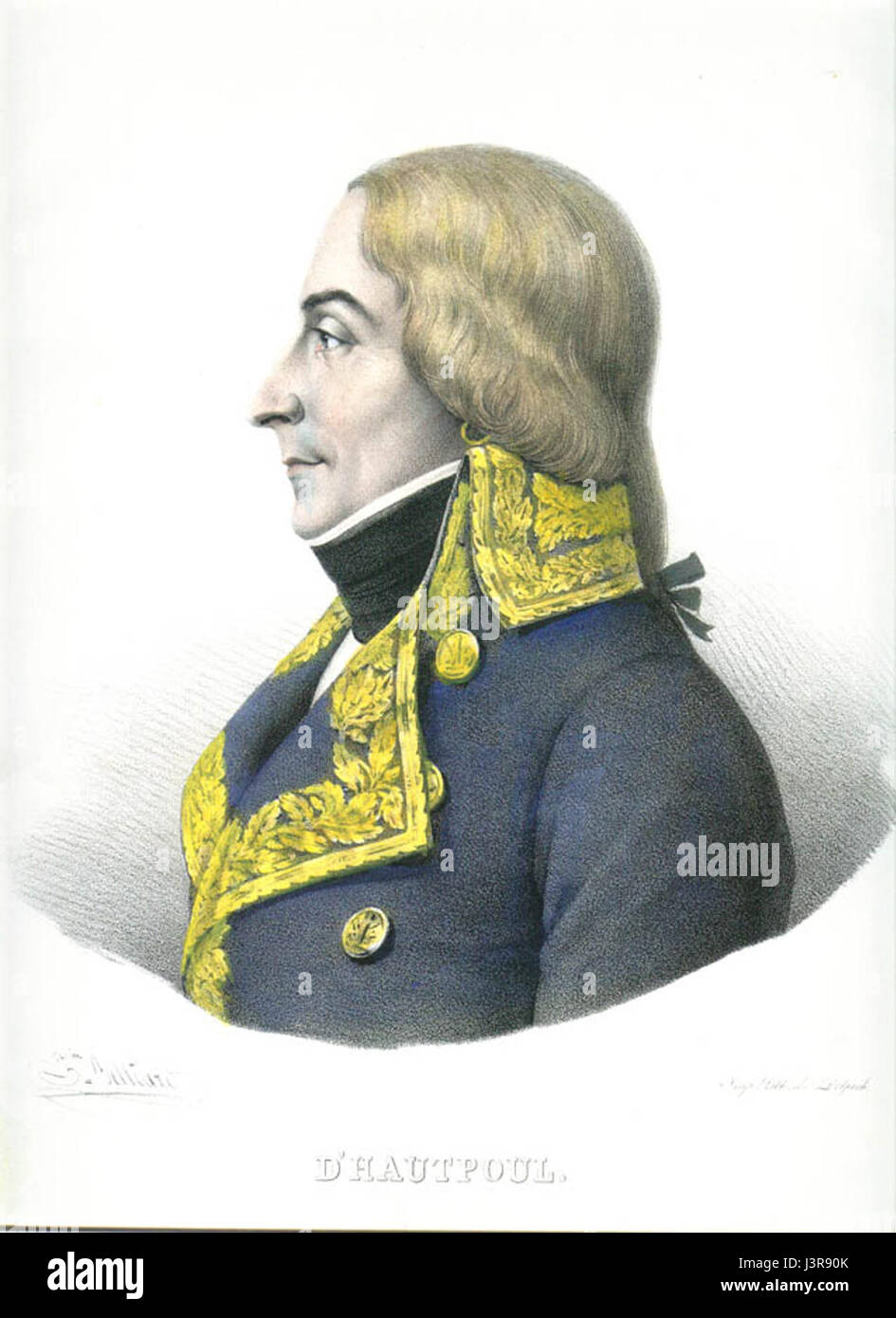 Jean Joseph Ange d’Hautpoul war ein französischer Offizier und Politiker, der für seine Beiträge während der Napoleonischen Kriege anerkannt wurde. Seine Karriere in der französischen Armee und sein politisches Engagement trugen dazu bei, den französischen Staat Anfang des 19. Jahrhunderts zu prägen. Stockfoto