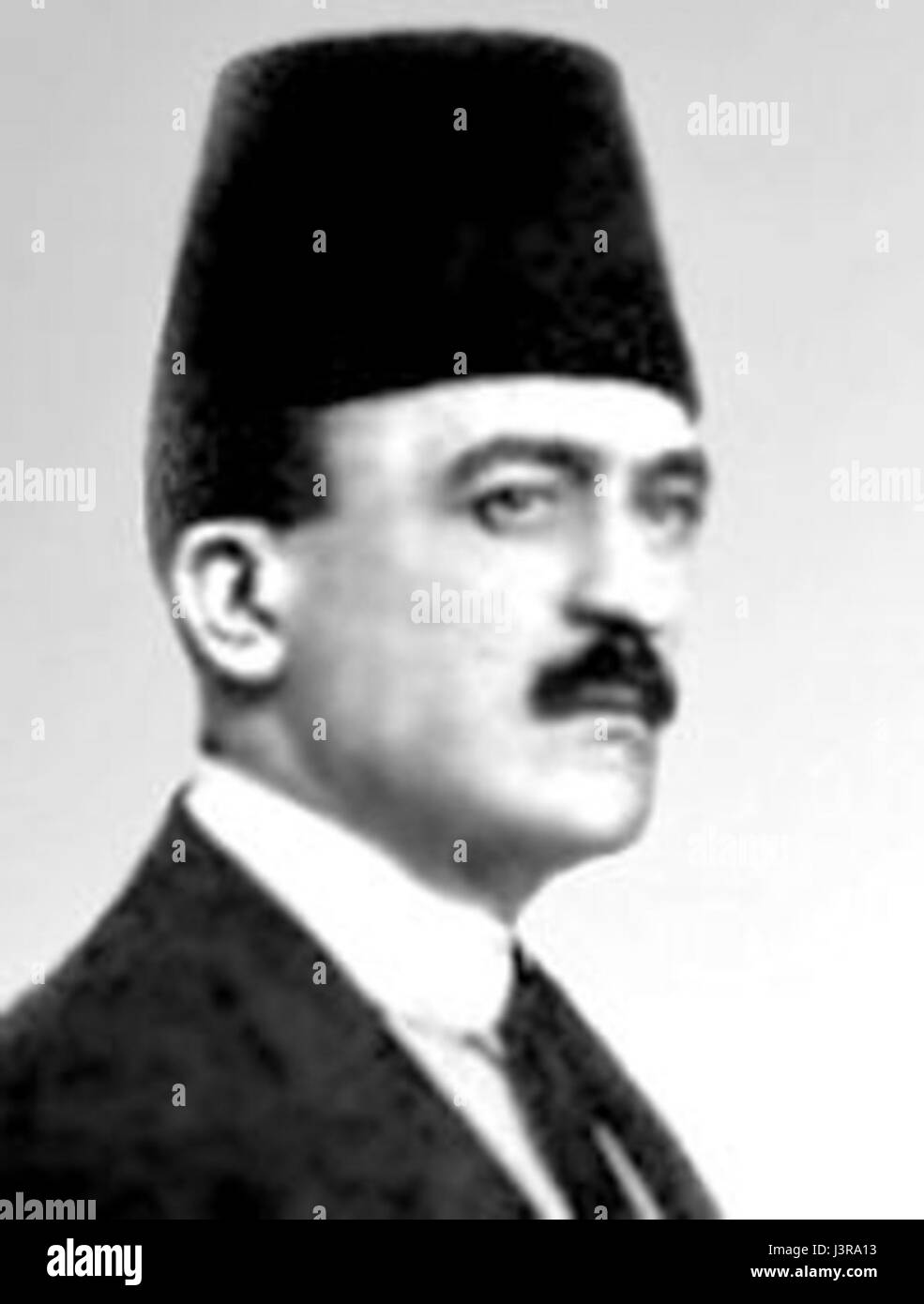 Khalil Sakakini war ein palästinensischer Intellektueller, Erzieher und nationaler Führer. Bekannt für sein Engagement für Bildung und arabischen Nationalismus, spielte er eine wichtige Rolle in der kulturellen und politischen Entwicklung Palästinas im frühen 20. Jahrhundert. Stockfoto