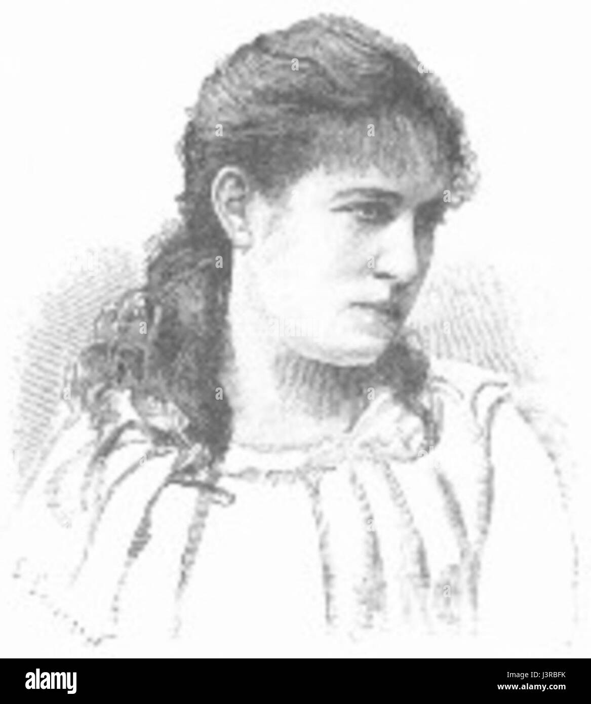 Jeanne Brindeau war eine französische Schauspielerin im 20. Jahrhundert, die für ihre Rollen im französischen Kino und ihre prominente Filmkarriere bekannt war. Stockfoto