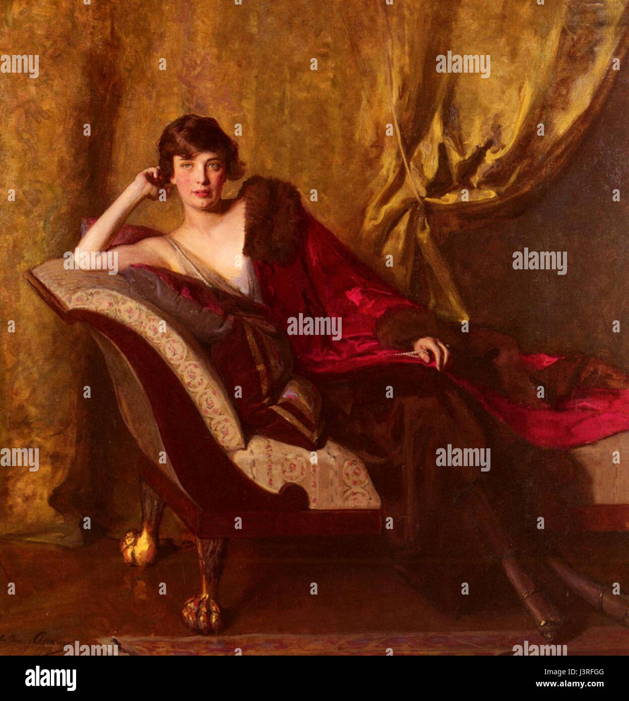 John Quincy Adams Gräfin Michael Karolyi 1918 Stockfoto