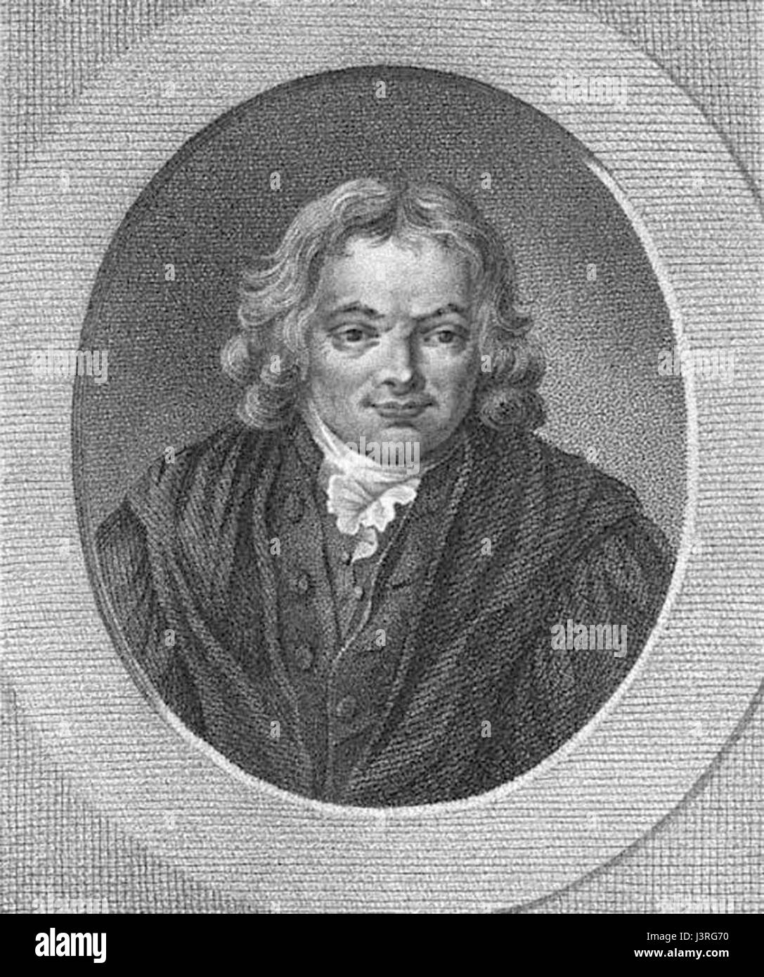 Ein Porträt von Johann Lucac, einer historischen Figur mit bemerkenswerten Beiträgen auf dem Gebiet der Kartographie. Seine Werke sind für ihre Präzision und Liebe zum Detail bekannt, die Landschaften und Städte des 17. Jahrhunderts darstellen. Stockfoto