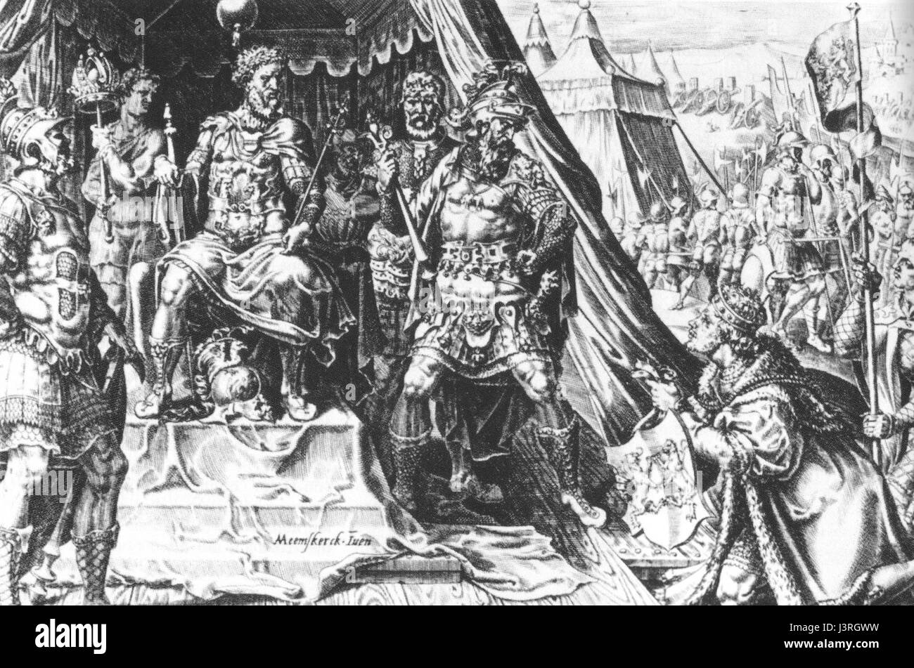 "Kniefall in Venlo" bezieht sich auf einen bedeutenden historischen Moment, als Bundeskanzler Willy Brandt 1970 während seines Besuchs in Venlo, Niederlande, an der Gedenkstätte für die Opfer des Warschauer Ghettos kniete. Diese Geste symbolisierte Versöhnung und die Anerkennung vergangener Fehler zwischen Deutschland und der jüdischen Gemeinde. Stockfoto