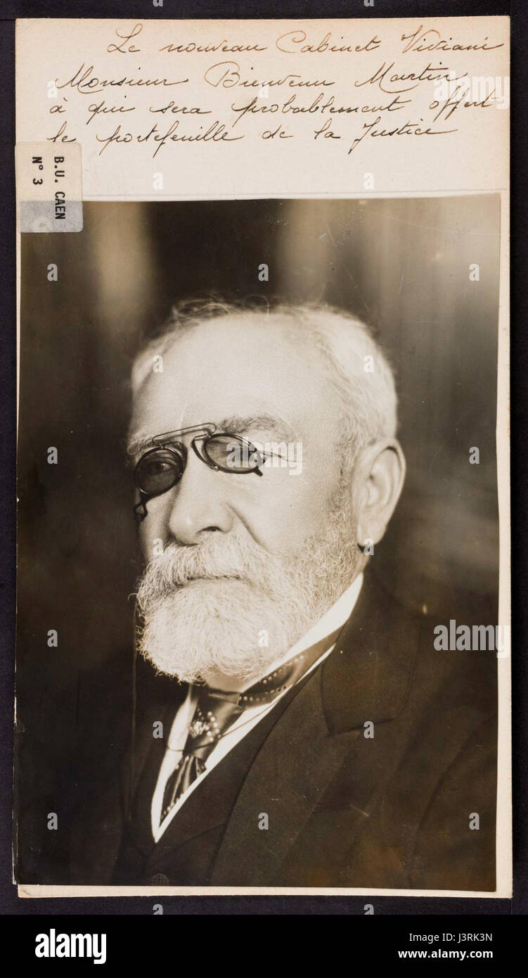 Jean Baptiste Bienvenu Martin war ein französischer Politiker des 19. Jahrhunderts und Mitglied der französischen Nationalversammlung. Er war bekannt für seine Beteiligung am politischen Leben Frankreichs in dieser Zeit. Stockfoto