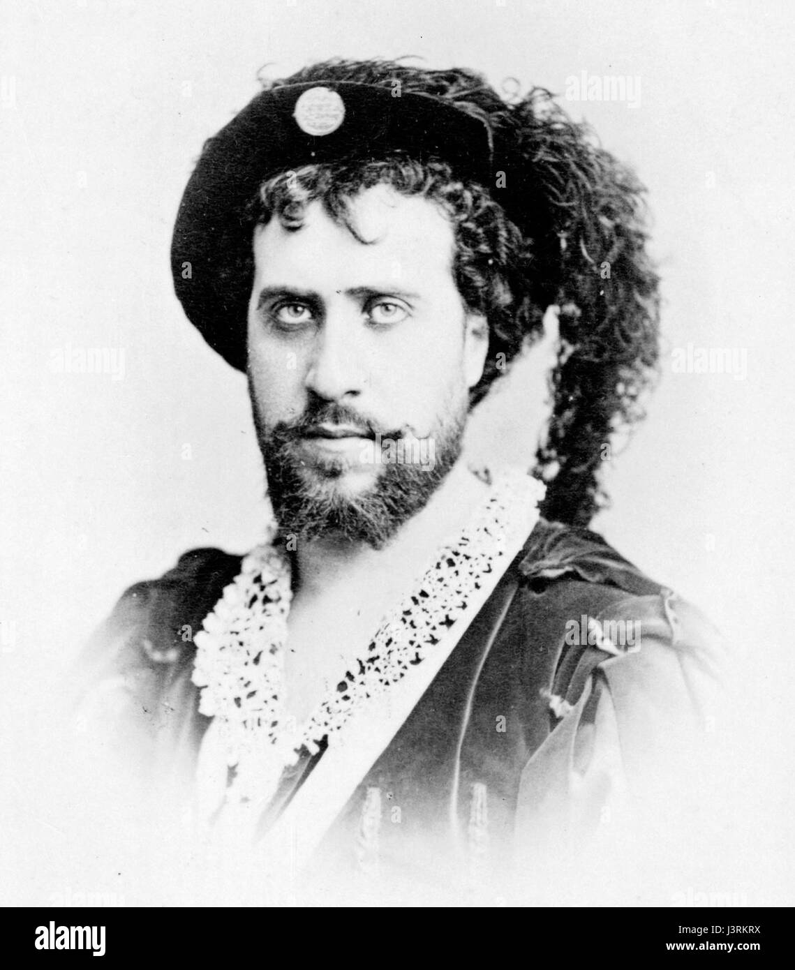 Jean Baptiste Faure als Hamlet von Charles Reutlinger Stockfoto