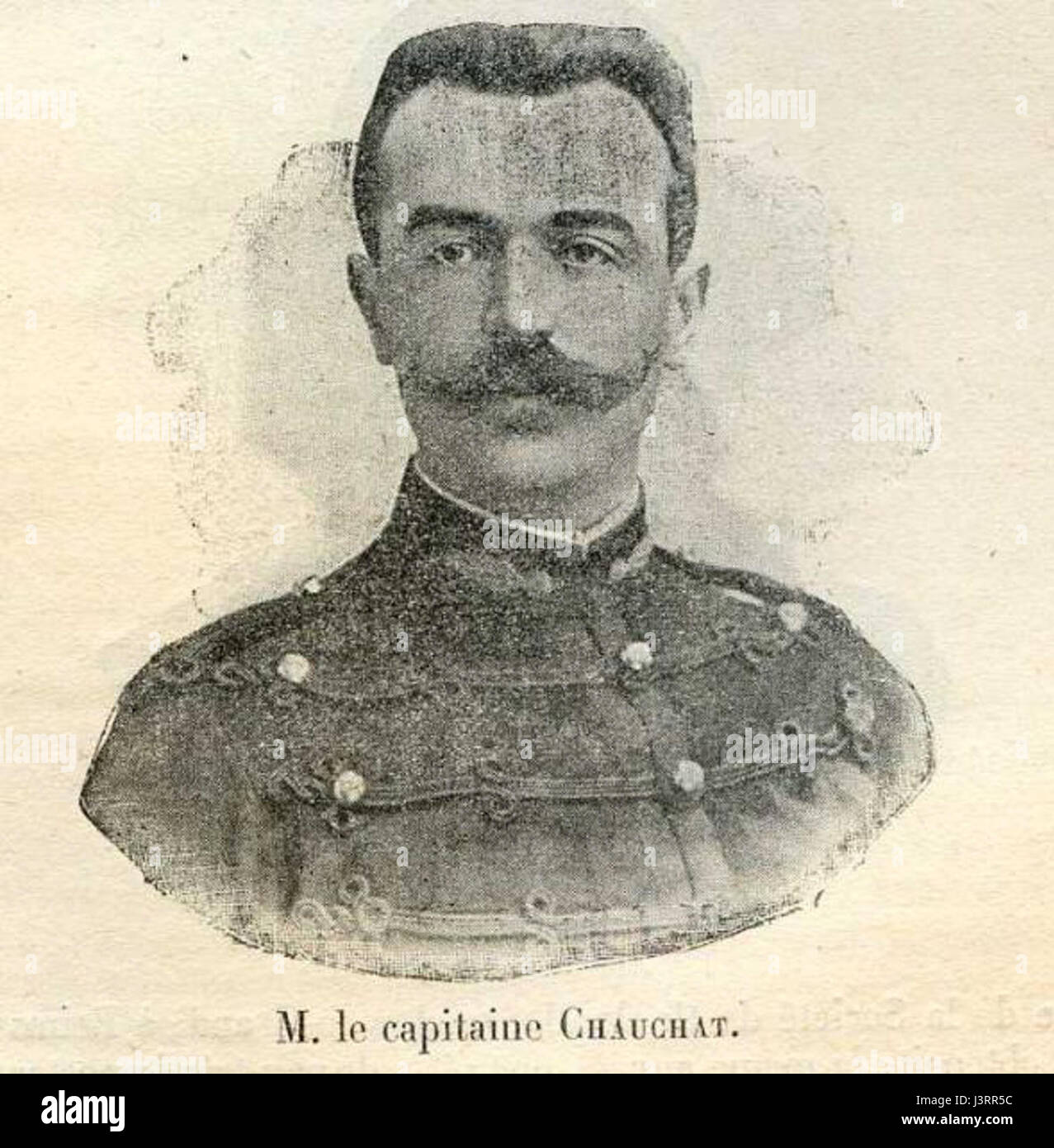 Jacques Louis Henri Chauchat 01 Stockfoto