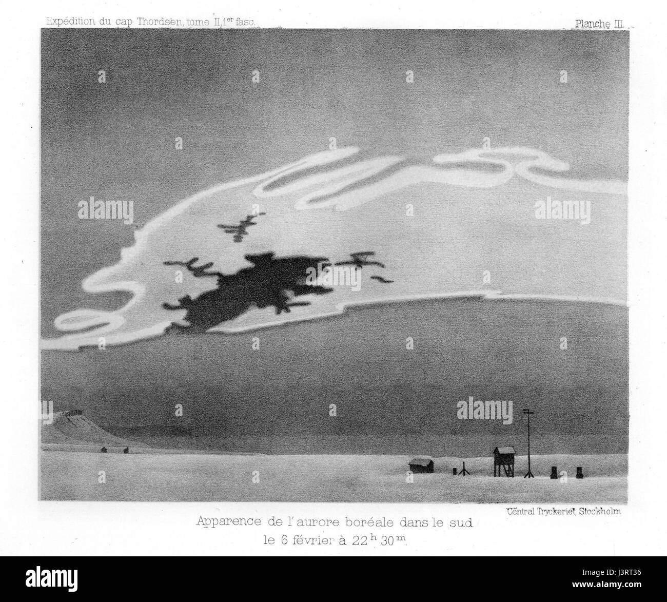 Die „Ipy thordsen2 plate 03“ bezieht sich auf eine spezifische historische Platte, die wahrscheinlich Teil einer Sammlung oder Forschung ist, die mit Ipy Thordsen in Zusammenhang steht, deren Hintergrund und Bedeutung ohne weiteren Zusammenhang unklar sind. Stockfoto