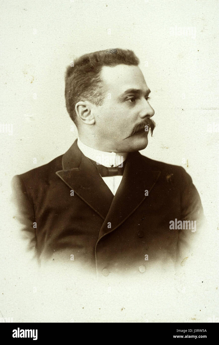 Jacques Leijh (1856 1902) Tür Johann Portzgen (1857 1941) Stockfoto