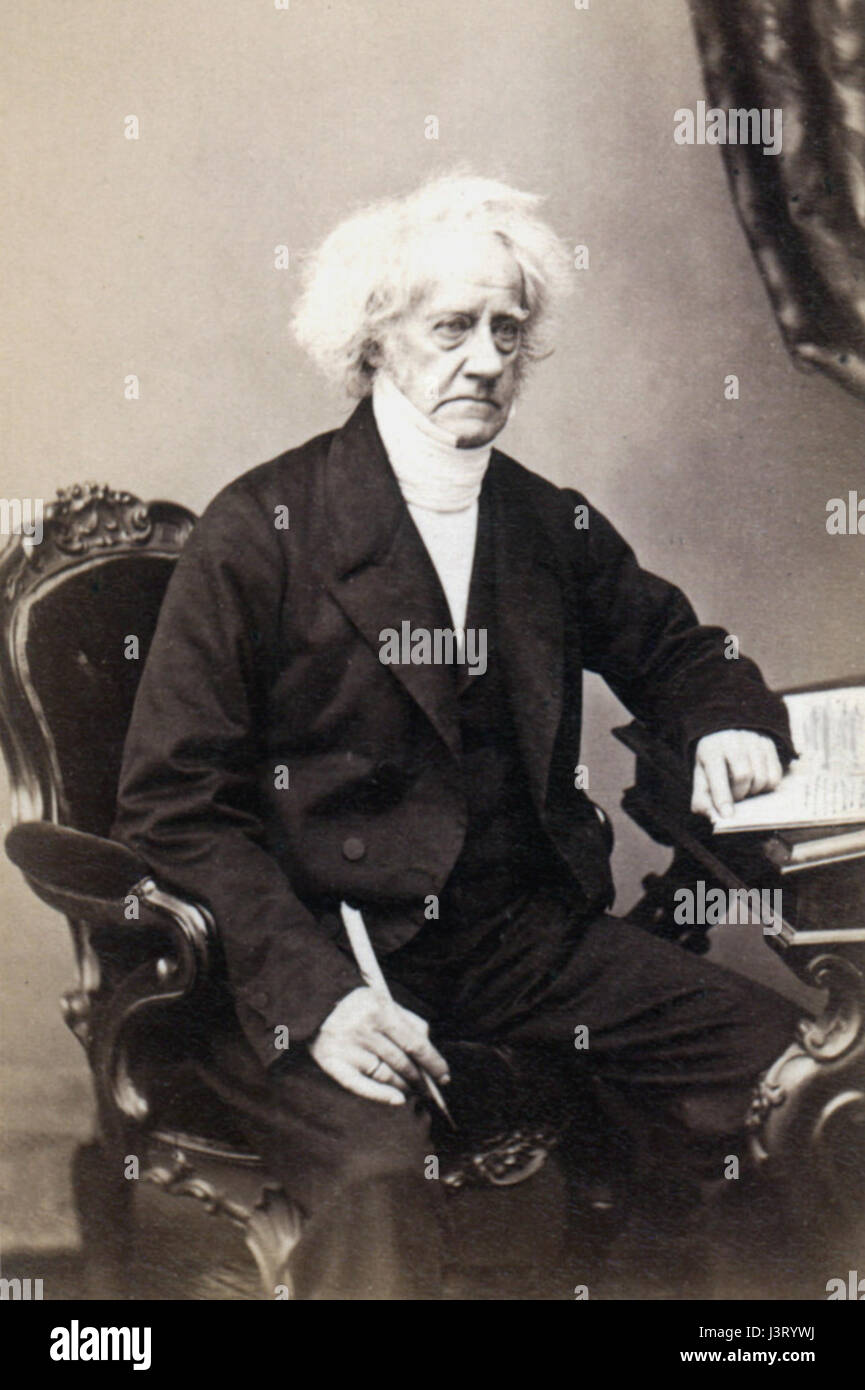 John Herschel Porträt Stockfoto