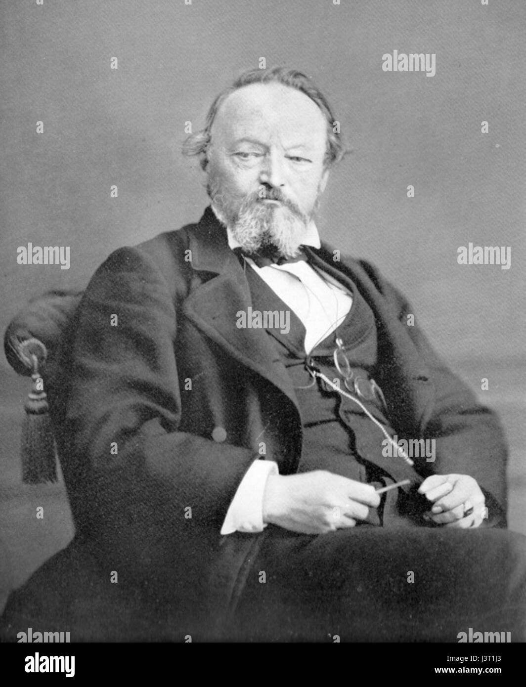 Johann Christian Gustav Lucae war ein deutscher Wissenschaftler und Mediziner, der für seine Beiträge zur Augenheilkunde im 19. Jahrhundert bekannt war. Stockfoto