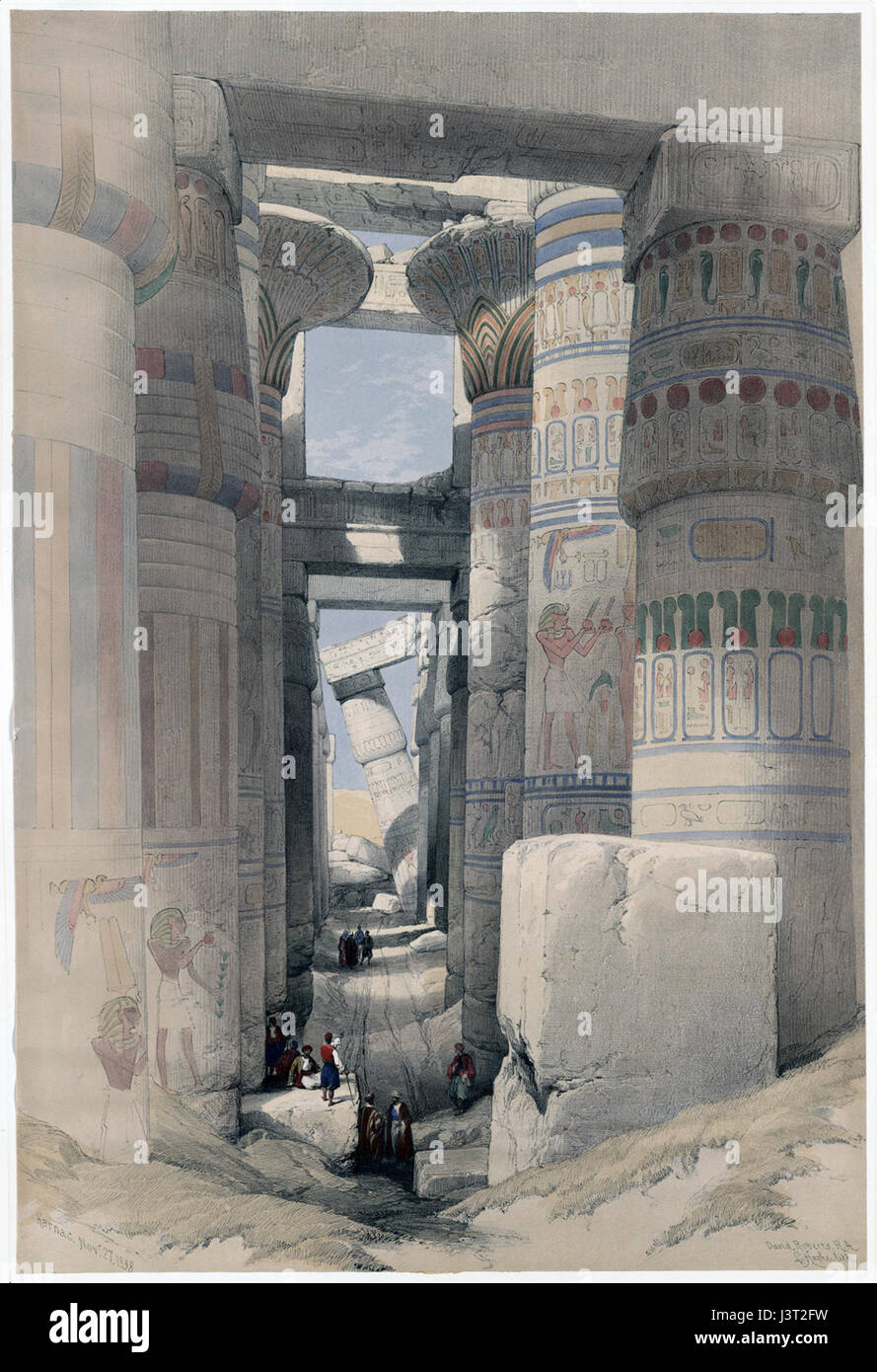 Karnacs2 Couresy kopieren Stockfoto