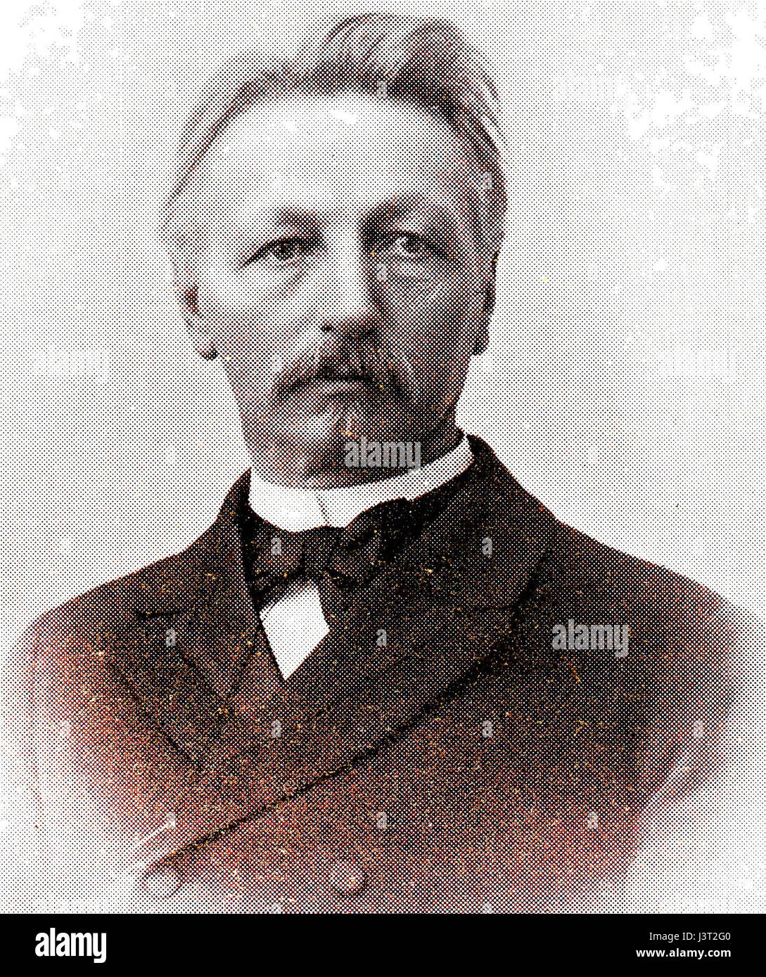 JH Gallee bezieht sich auf eine Person, möglicherweise eine Figur in Kunst, Geschichte oder einem anderen Gebiet, die zusätzlichen Kontext für eine vollständige Identifizierung benötigt. Stockfoto