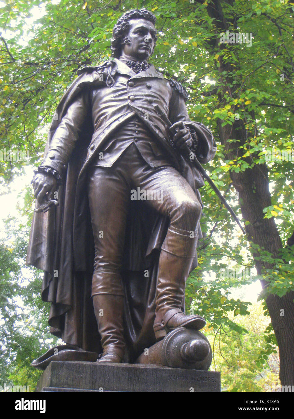 John Glover Statue, Boston IMG 1301 Stockfoto