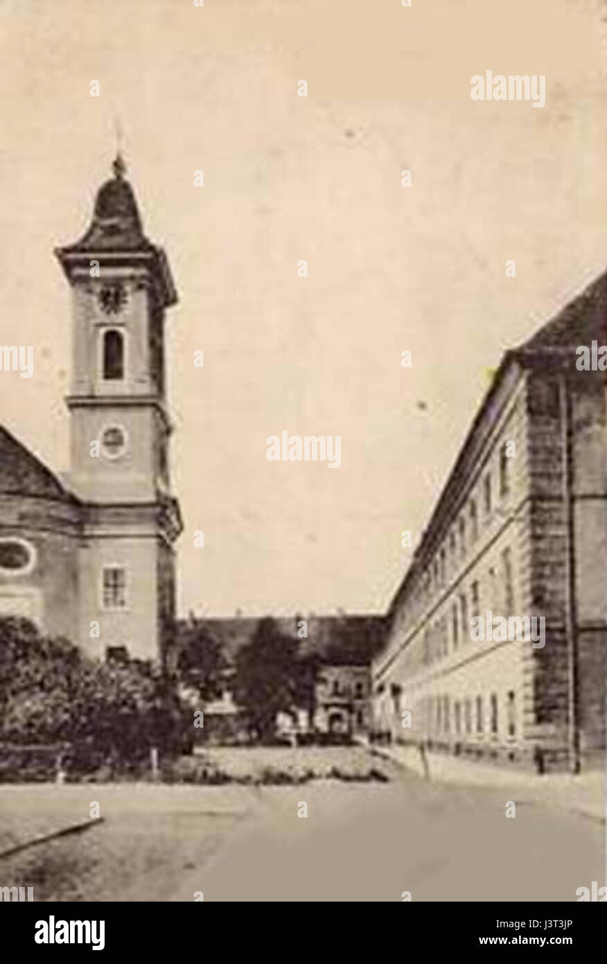Josefstadt-Artilleriekaserne Stockfoto