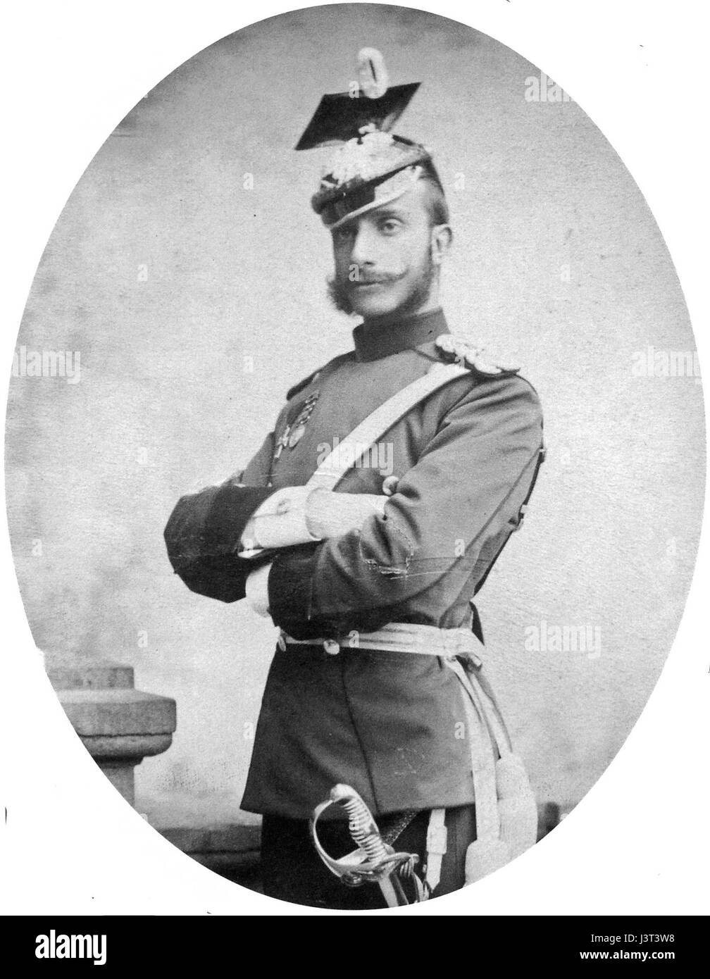 König Alfonso XII. Von Spanien (1857–1885) war bekannt für seine Bemühungen, Spanien während seiner Regierungszeit zu modernisieren. Seine Zeit auf dem Thron brachte bedeutende politische und soziale Veränderungen im Land mit sich. Stockfoto