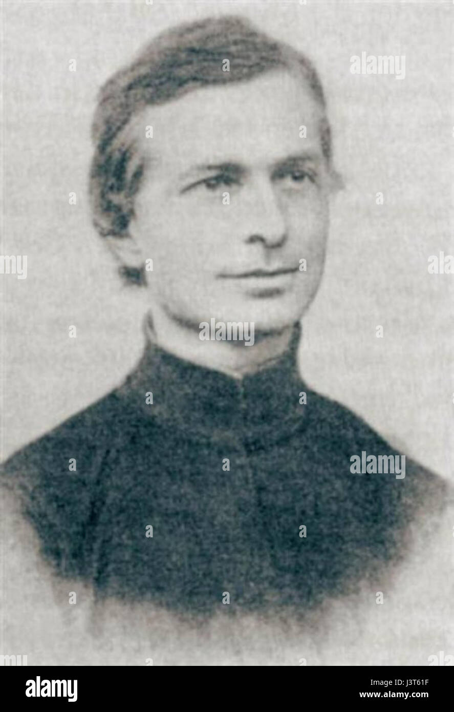 Joseph Hermann Mohr war ein österreichischer römisch-katholischer Priester und Komponist, der vor allem für seine Texte zu „Stille Nacht“ bekannt war. Sein Beitrag zur Musikgeschichte ist nach wie vor bedeutsam, insbesondere im Bereich der Weihnachtslieder. Stockfoto