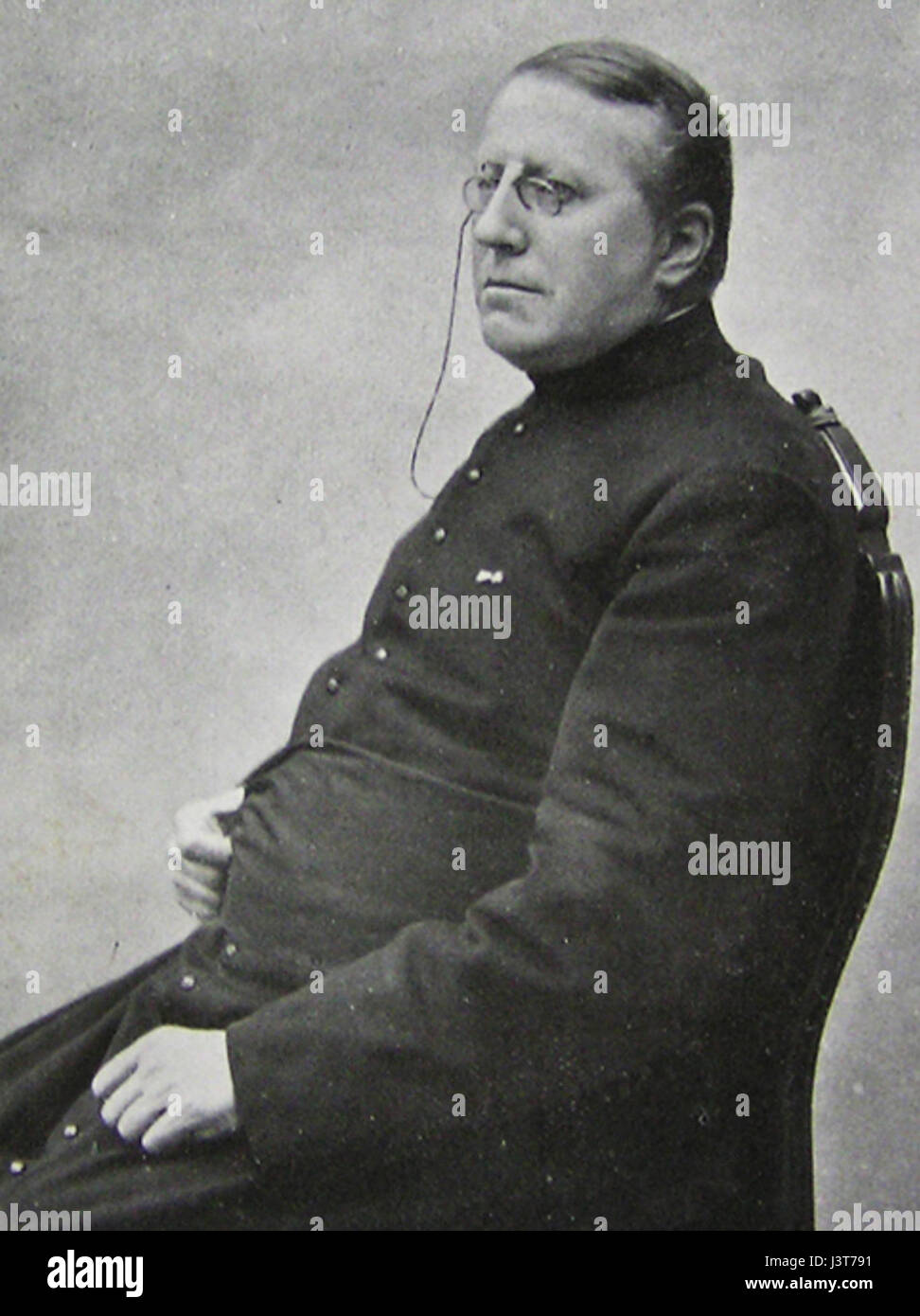 Joseph van den Gheyn war ein belgischer Komponist und Dirigent, der für seine Beiträge zur klassischen Musik im späten 19. Und frühen 20. Jahrhundert bekannt war. Zu seinen Werken gehörten Kompositionen für Orchester und Chorbearbeitungen. Stockfoto