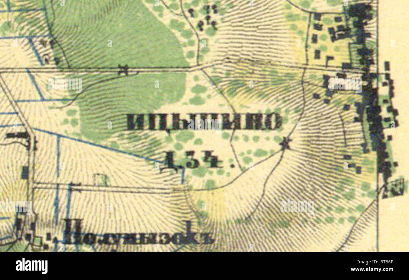 Der Begriff „Itsypino 1860“ bezieht sich wahrscheinlich auf einen historischen Kontext oder ein Dokument aus dem Jahr 1860, doch ist ein weiterer Kontext erforderlich, um seine genaue Bedeutung oder Relevanz für die historische Forschung zu klären. Stockfoto