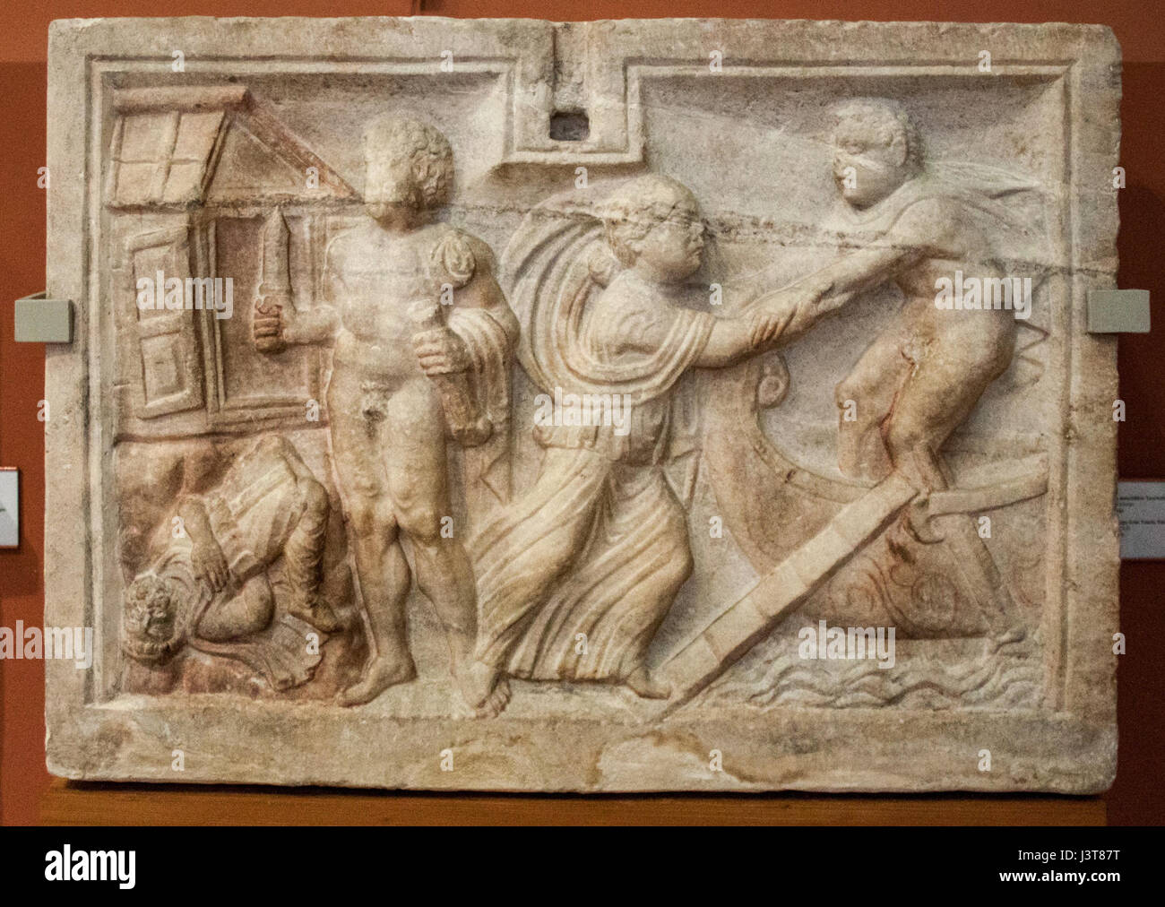 Iphigenie Flucht aus Tauris Stockfoto