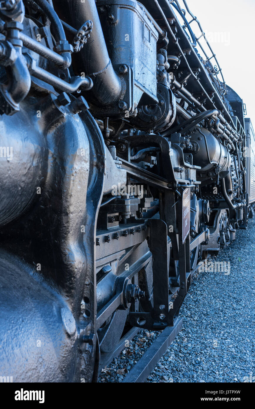 Santa Fe Lokomotive 5021 im Sacramento Railroad museum Stockfoto
