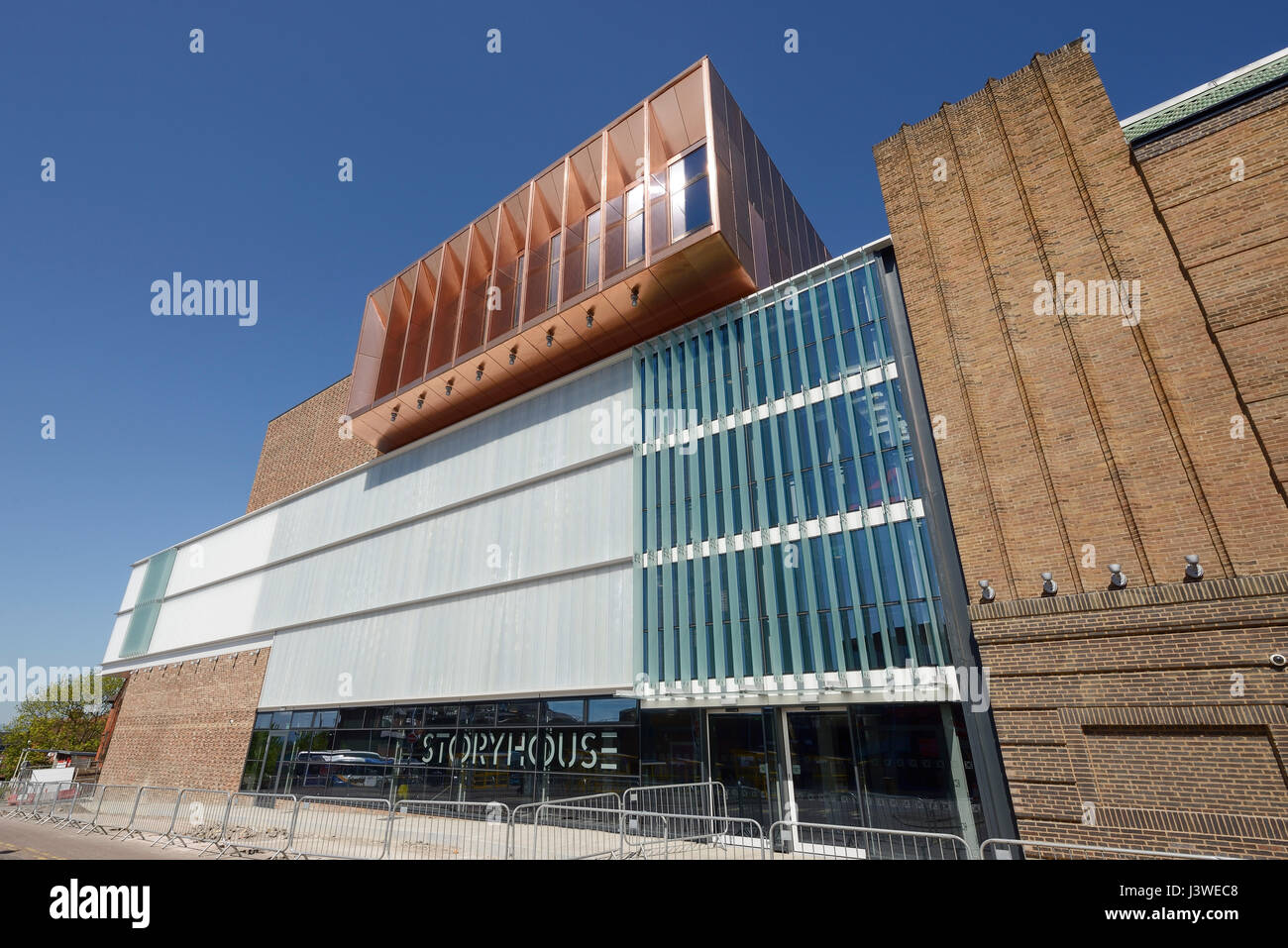 Chester Storyhouse Kunst Veranstaltungsort mit Theater Kino und Bibliothek Stockfoto