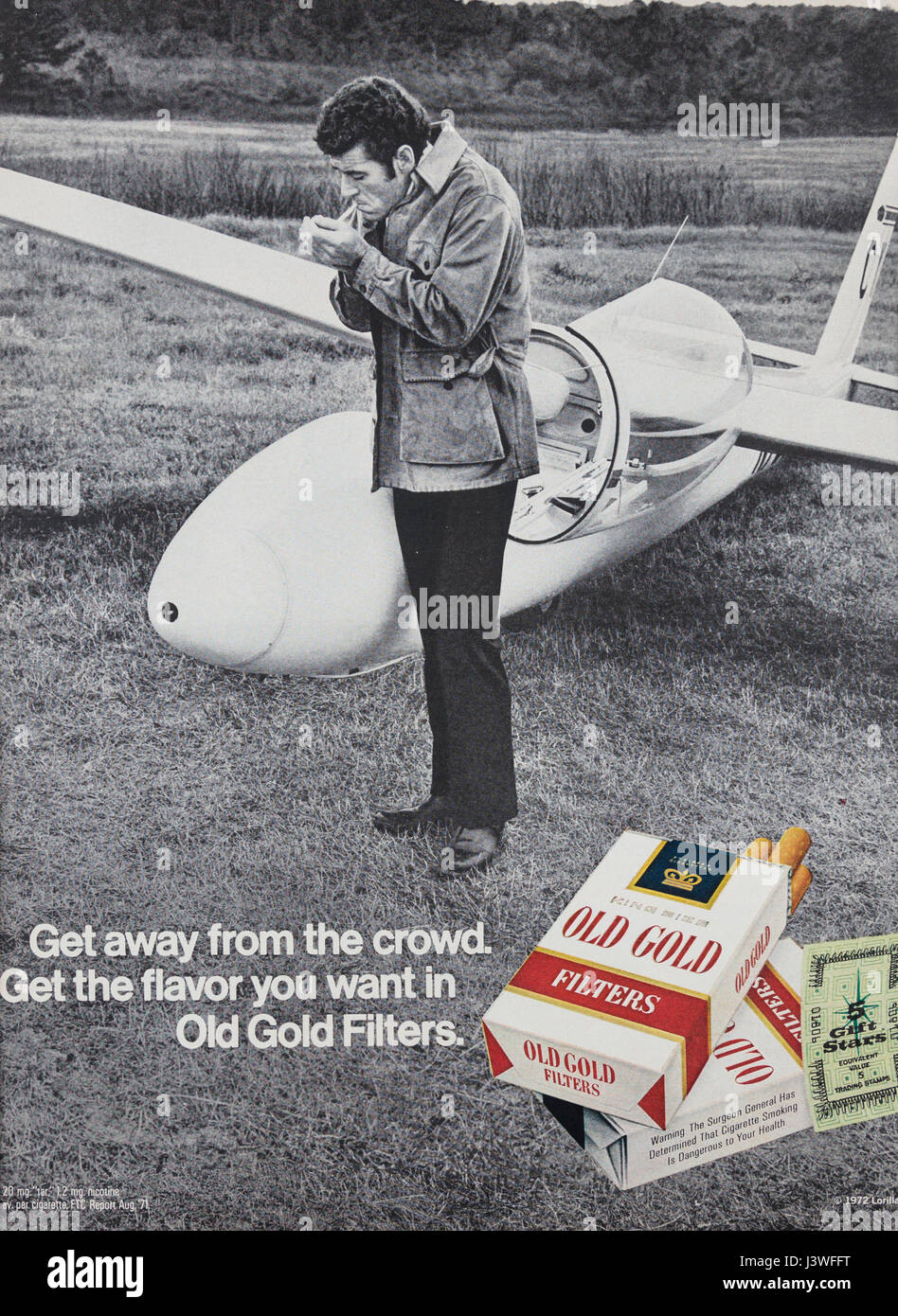 1970er Jahren Zeitschriftenwerbung, USA Stockfoto