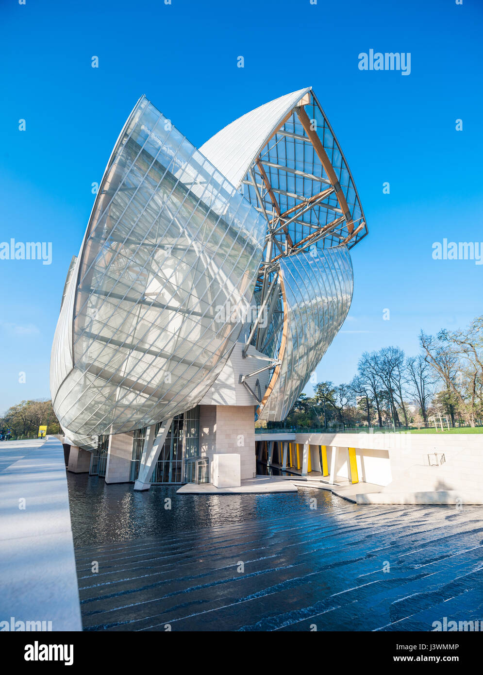 Frankreich, Paris, Fondation Louis Vuitton Stockfoto