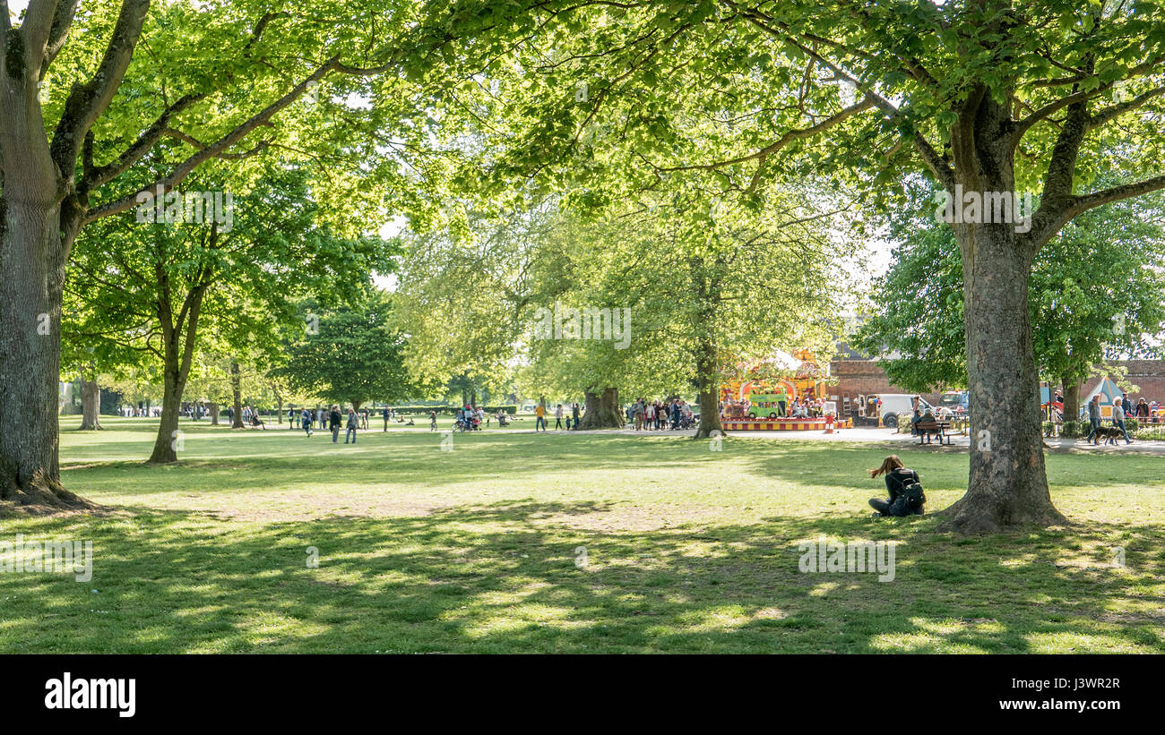 Higginson Naturpark in Marlow UK. Stockfoto